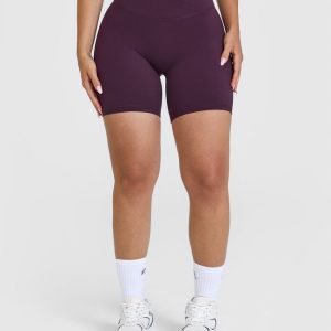 Unified Wrap Shorts 6" Blackberry Purple
