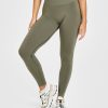 Effortless Seamless Leggings Alpine Green