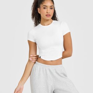 Mellow™ Soft Mid Short Sleeve T-Shirt White