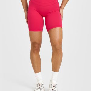 Unified Cycling Shorts 8" Berry Bloom