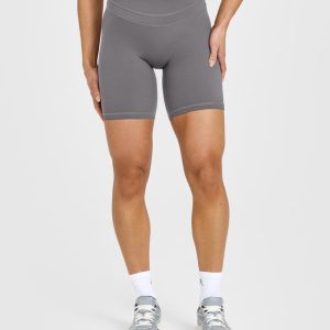 Unified Cycling Shorts 8" Ash Grey