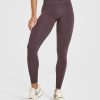 Effortless Seamless Leggings Umber Brown