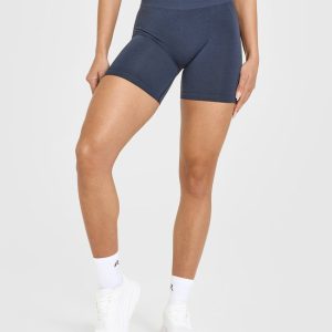 Effortless Seamless Shorts True Blue