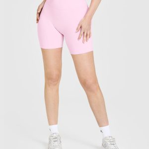 SoftMotion™ Shorts 6" Chalk Pink