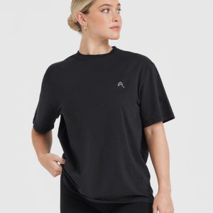 Classic Oversized Lightweight T-Shirt Black